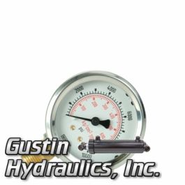 BVA Hydraulics GD2514 2-1/2" Dia. Dry Gauge 1/4"-18NPTF 